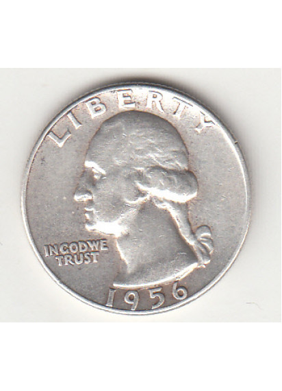 1956 - USA Washington Quarter Argento Spl